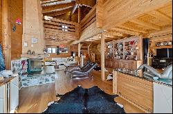 Beautiful and spacious chalet of character in Gryon, quiet, view!