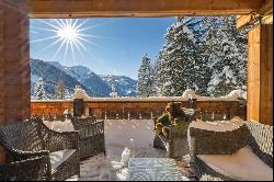 Beautiful and spacious chalet of character in Gryon, quiet, view!