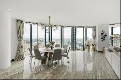 A spectacular 31st floor apartment boasting 2,183 Sq Ft of luxury living space