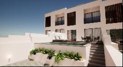 Modern townhouses for sale in Ferragudo, Algarve 3 bedroom + office