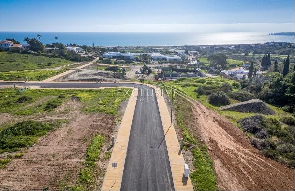 Large building plots with open sea views for sale in Lagos, Algarve