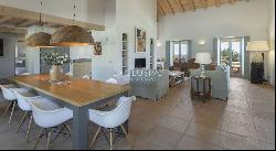 Design country 2+3 bedroom villa with seaviews for sale in Boliqueime Algarve