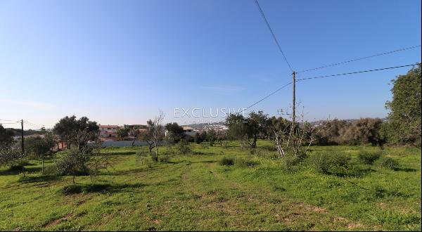 Large construction plot with sea view for sale Central Algarve