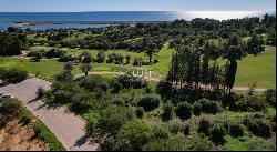 Frontline building plot on Palmares golf course for sale with approved Mario Martins proj