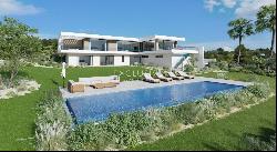 Buy 4 bedroom contemporary villa with golf and ocean views on Palmares golfcourse Lagos W