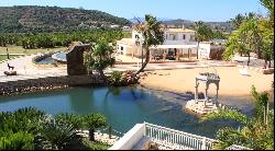 Algarve river front villa for sale with boat access to the Arade river &amp; atlantic oce