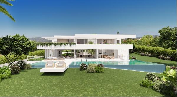 Buy a large villa with a guest house in Almancil near Vale do Lobo, Central Algarve