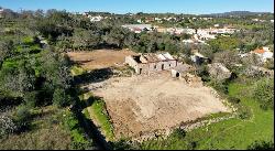 Plot for construction of 4 bedroom villa, for sale Boliqueime, Algarve 