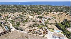 Caramujeira plot with large ruin with Spectacular Sea views for sale near Carvoeiro in Al