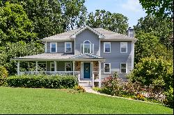 Beautiful Wraparound Porch Traditional in  Sought After Forsyth County