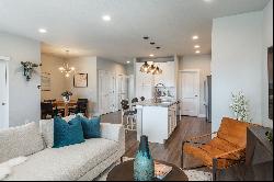  Impeccable urban townhome offers an impressive open floor plan