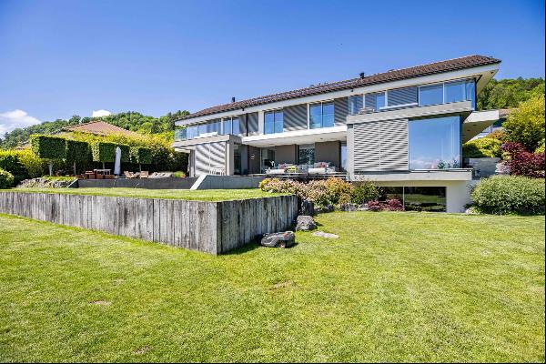 Contemporary - View of the lake and the Alps - Privileged location