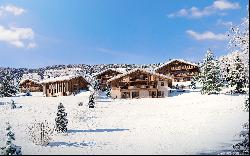 Vauvray 4 : New chalet of 435 sqm with 5 bedrooms and wellness area