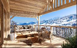 Vauvray 4 : New chalet of 435 sqm with 5 bedrooms and wellness area