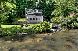 Serene Riverside Living Nestled Along the Coosawattee River