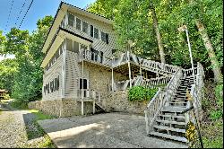 Serene Riverside Living Nestled Along the Coosawattee River