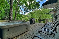 Serene Riverside Living Nestled Along the Coosawattee River