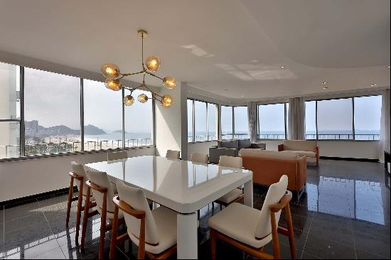 Apartment in front of Copacabana Beach with stunning view