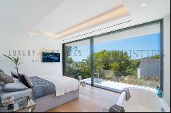 Newly built villa with panoramic sea and bay views in Camp de Mar