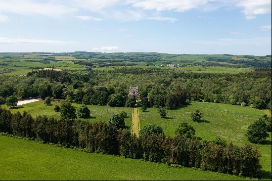 A wonderfully private Ayrshire Estate centred on an historic, refurbished Castle overlooki