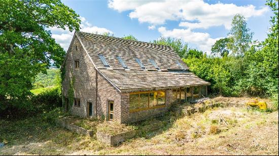 For sale by informal tender - A Grade II Listed barn conversion project in a beautiful rur