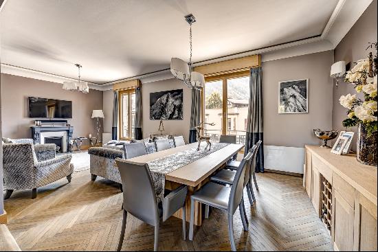 Exceptional apartment in the centre of Chamonix.