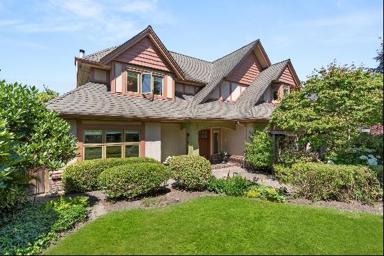 Spacious water and mountain views house