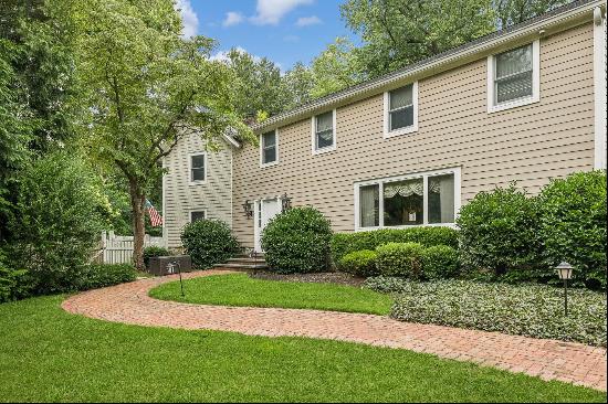 Spectacular 4 Bedroom, 2.5 Bath Muttontown Colonial on a magnificent two-acre property. Th