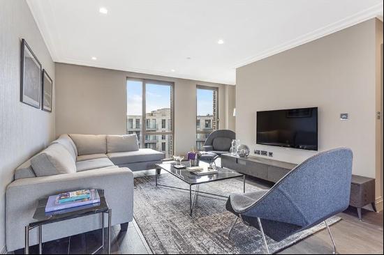 A fantastic two bedroom apartment with two balconies in the popular Queens Wharf developme