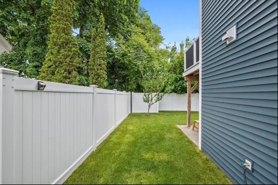 Step into this beautiful 2019-built townhome. As you enter, you walk into a spacious foyer