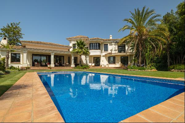 Frontline golf villa in La Zagaleta, Benahavis