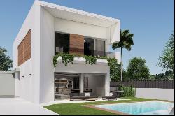 Newly built, efficient, ecological and healthy house with swimming pool.