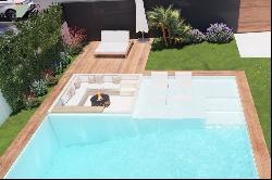 Newly built, efficient, ecological and healthy house with swimming pool.