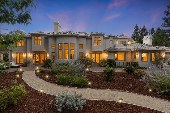 Spectacular Mediterranean Estate in Saratoga!