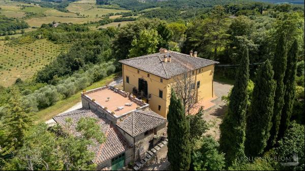 Palazzetto Historical Manor with vineyards and cellar, Siena – Tuscany