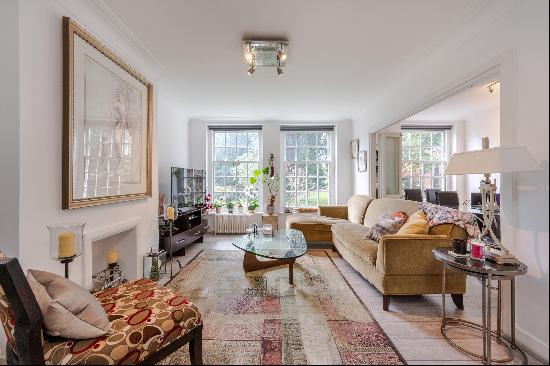 A two bedroom flat for sale on Prince Arthur Road, NW3