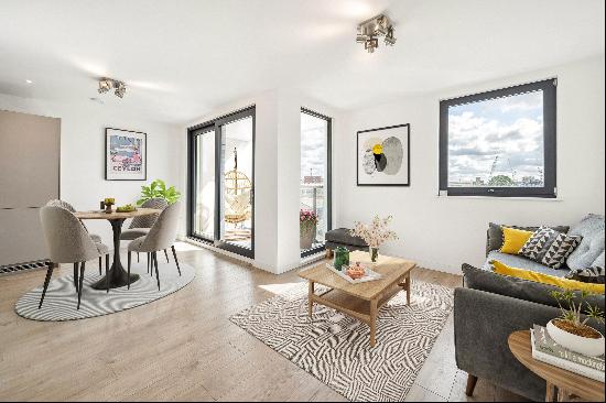 A three-bedroom duplex apartment in Bloom House.