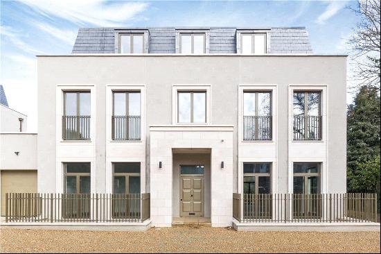 A beautiful recently built eight bedroom detached family house near Wimbledon Village & Wi