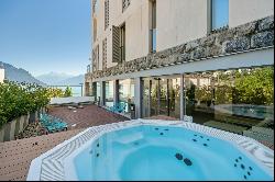 Luxurious apartment with panoramic view in Montreux