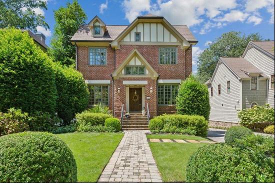 stately John Willis Tudor style home in Ardmore Park