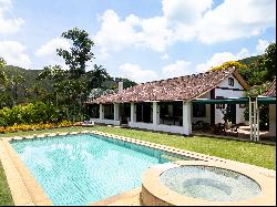 Century-old farm with a blend of colonial and modern design