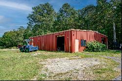 All-Brick Ranch Home On Over 27-Acres of Sprawling Farmland