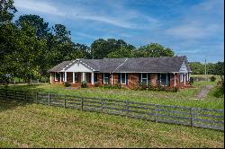 All-Brick Ranch Home On Over 27-Acres of Sprawling Farmland