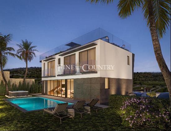 Albufeira  - Contemporary 4-bedroom villa with sea and marina views