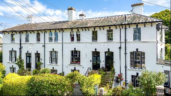 An immaculately presented three-storey regency town house situated in one of Great Malvern