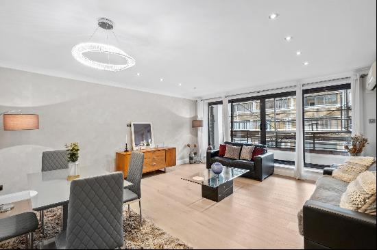 A superb two bedroom apartment in Huntsmore House, Kensington W8.