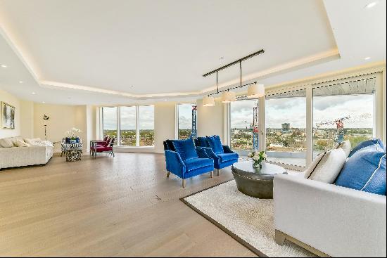 An outstanding apartment to let in Chelsea Creek Tower SW6.