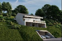 Plot with planning permission in force and project for a villa