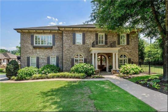 stunning and updated brick home in coveted stonegrove community