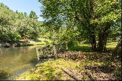 Two Acres on Toccoa River Minutes From Downtown Blue Ridge